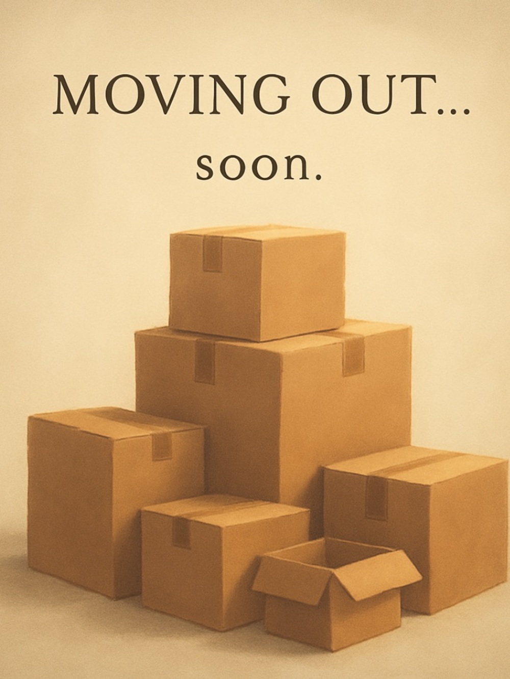 Moving soon! Everything Must Go!